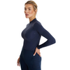 Aztec Diamond Core Long Sleeve Base Layer - Navy