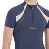 LeMieux Kids Mia Mesh Short Sleeve Base Layer - Dusk Blue