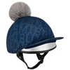 LeMieux Frieda Helmet Cover - Navy