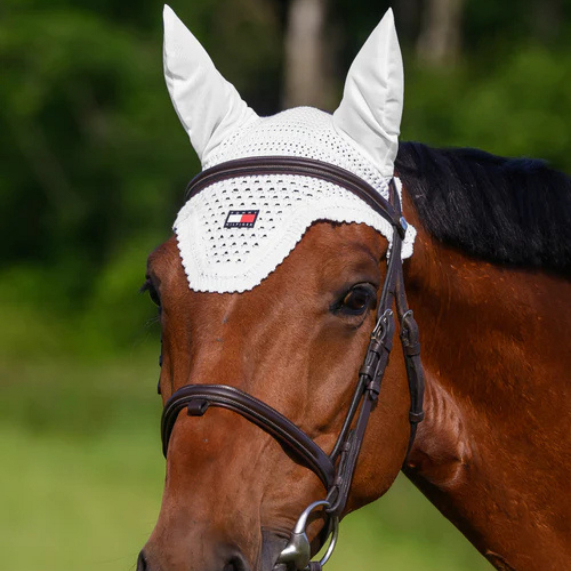 Tommy Hilfiger Lexington Ear Bonnet - White