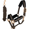 Waldhausen Phoenix Headcollar & Leadrope Set - Espresso