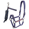 Tommy Hilfiger Yale Headcollar & Leadrope Set - Faded Indigo