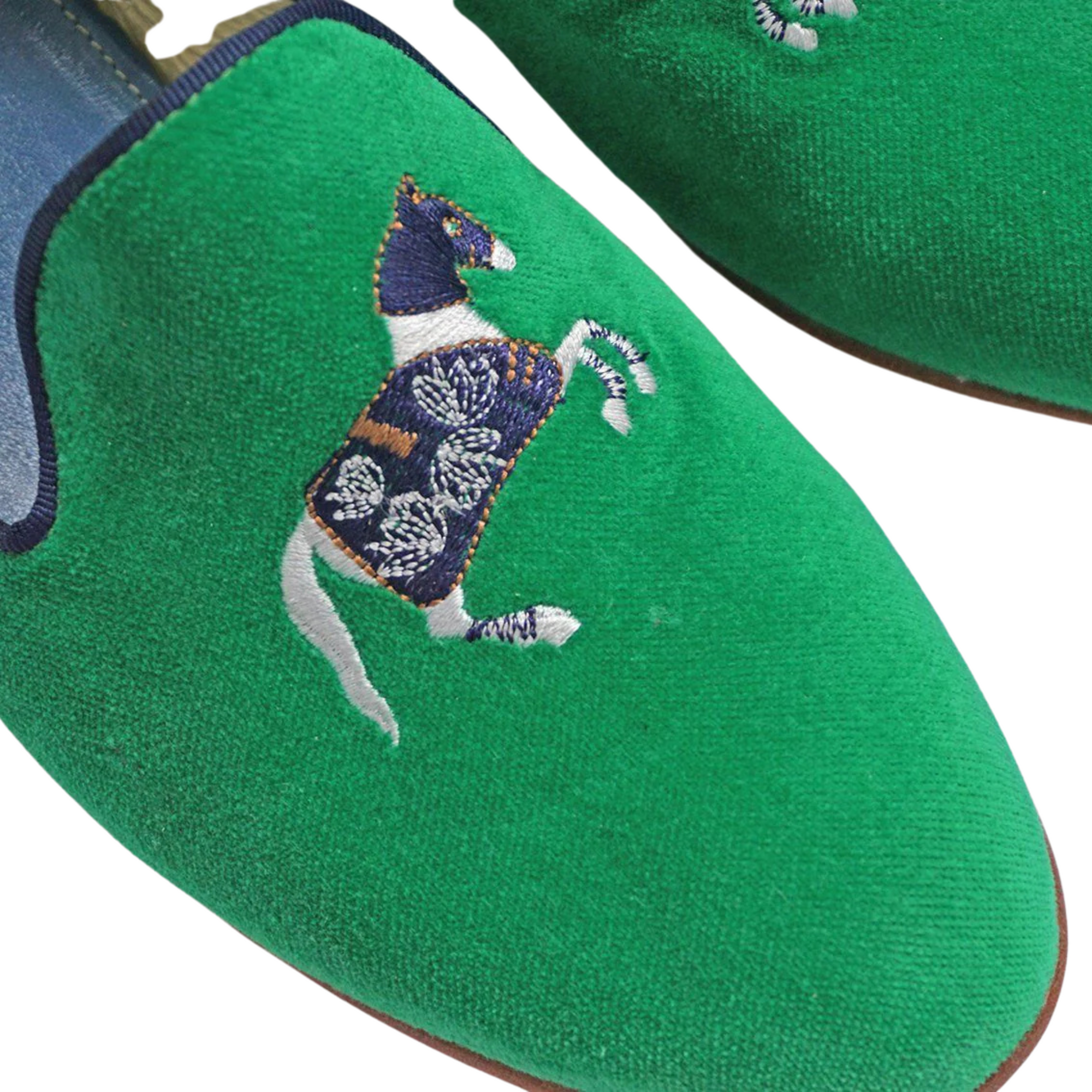 Ronner Carrousel Horse Loafers - Green