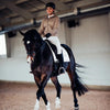 Equestrian Stockholm Dressage Pad - White Gold