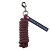 Tommy Hilfiger Yale Shine Headcollar & Leadrope Set - Burgundy