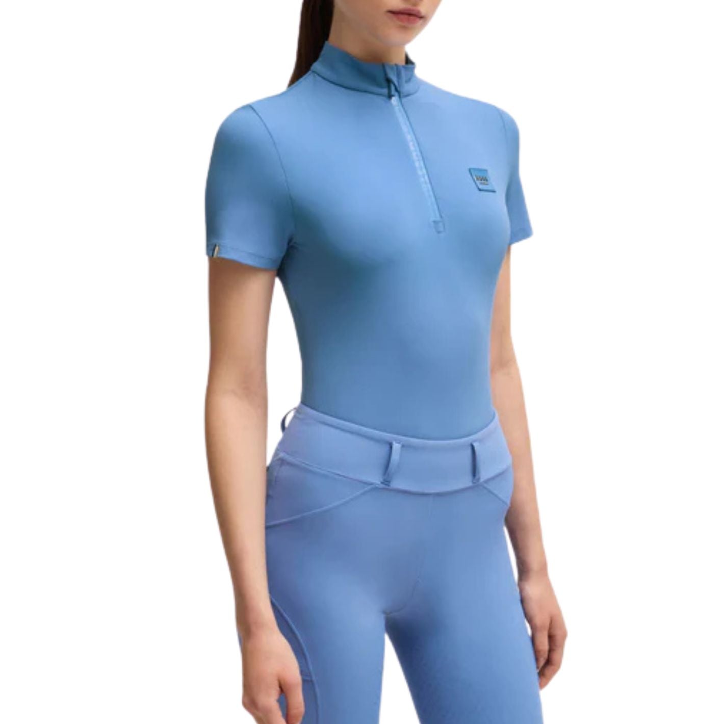 Boss Equestrian Maira Stripes Training Shirt - Riviera