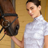 Ronner Plume Short Sleeve Steed Print - Nude