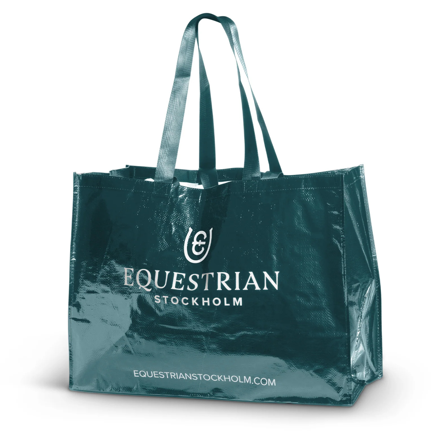 Equestrian Stockholm Stable Bag - Teal Blue