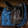 Equestrian Stockholm Dressage Pad - Crystal Blue Meadow
