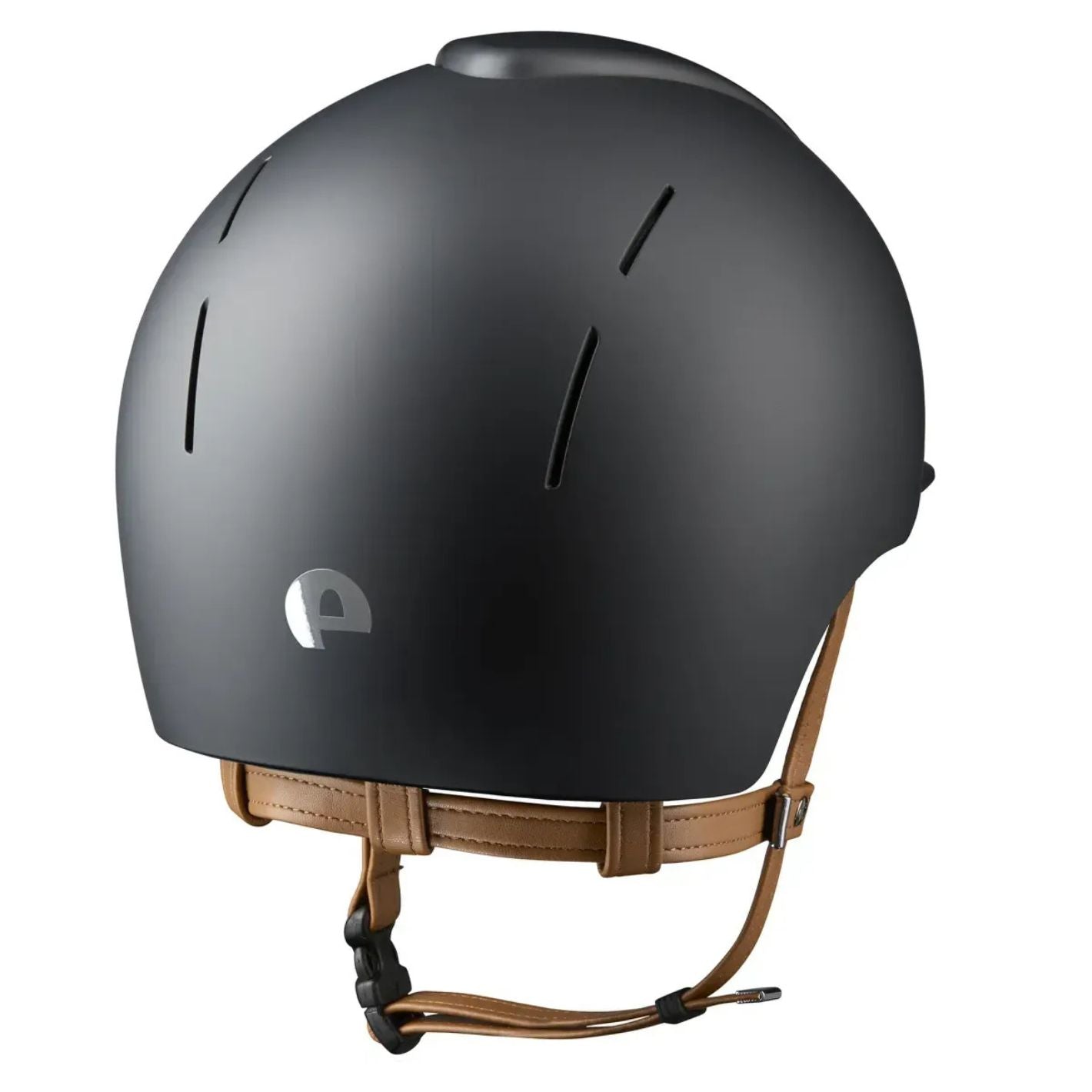 KEP Smart Nova Helmet - Black/Beige Chinstrap
