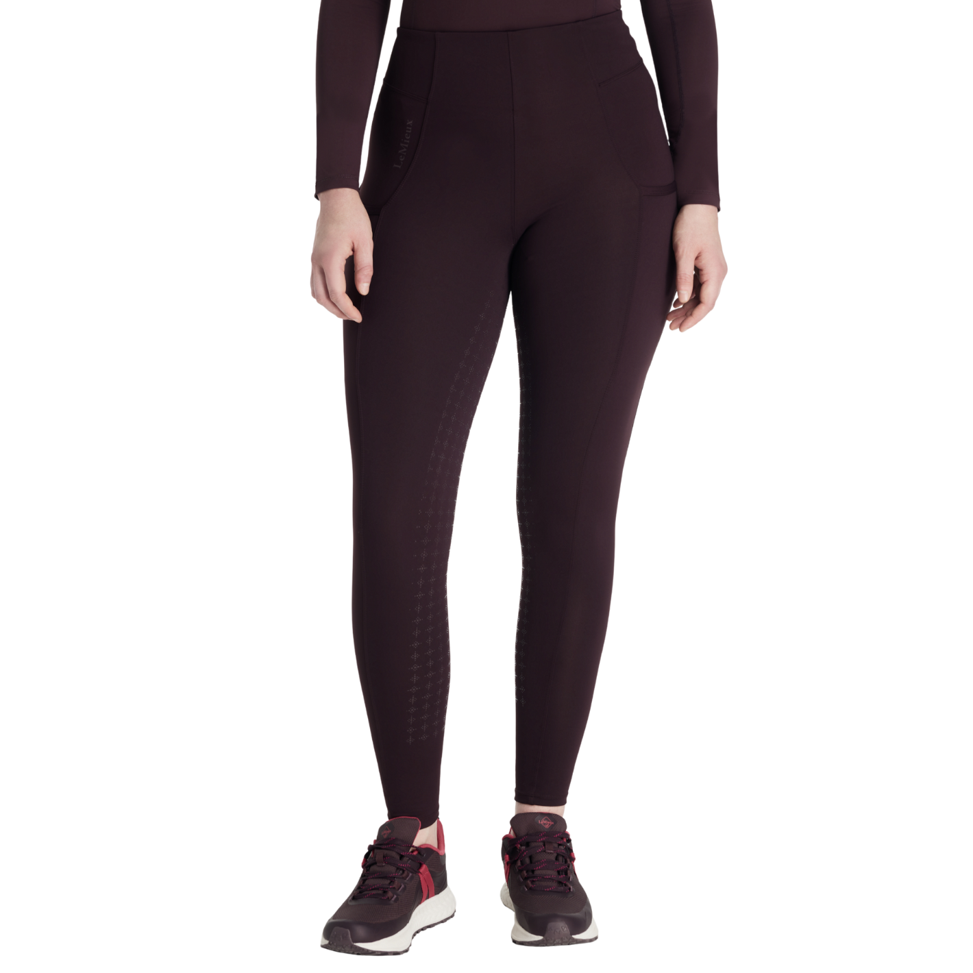 LeMieux Naomi Leggings - Damson