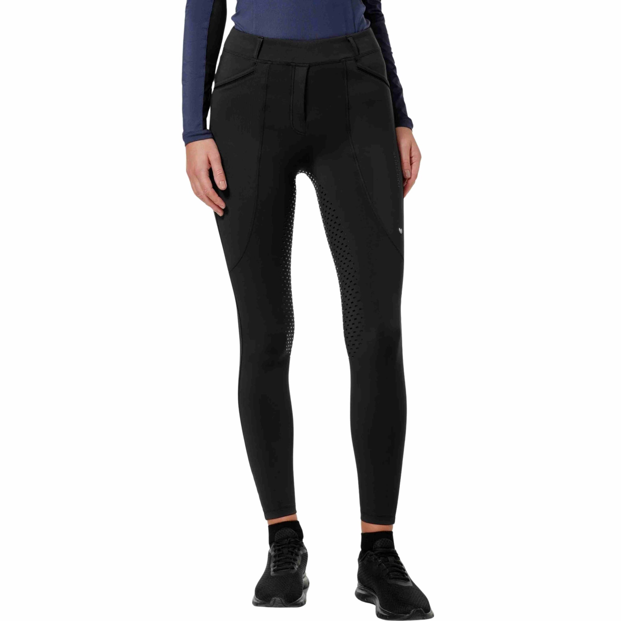 Equestrian Stockholm Premium Tights - Black