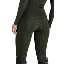 Load image into Gallery viewer, Aztec Diamond Core Leggings - Forest Green
