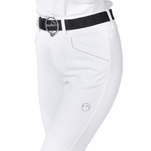 Load image into Gallery viewer, Vestrum Marileva High Waist Full Grip Breeches - White
