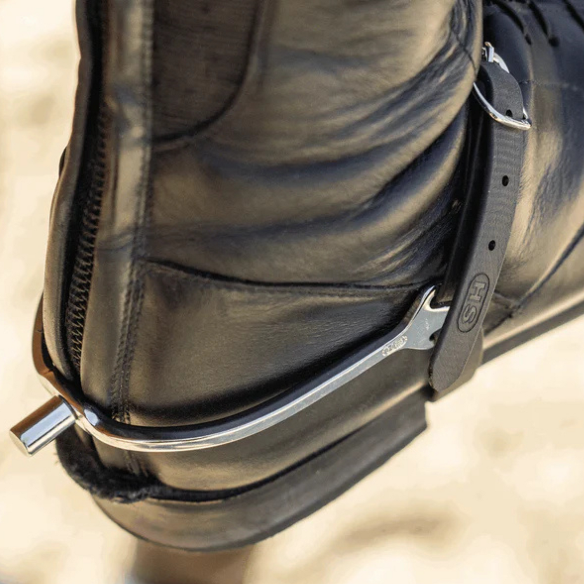 Sprenger Slimline Boot Protect Spurs - Flat Neck