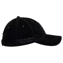 Load image into Gallery viewer, Cavalleria Toscana Velvet Cap - Black
