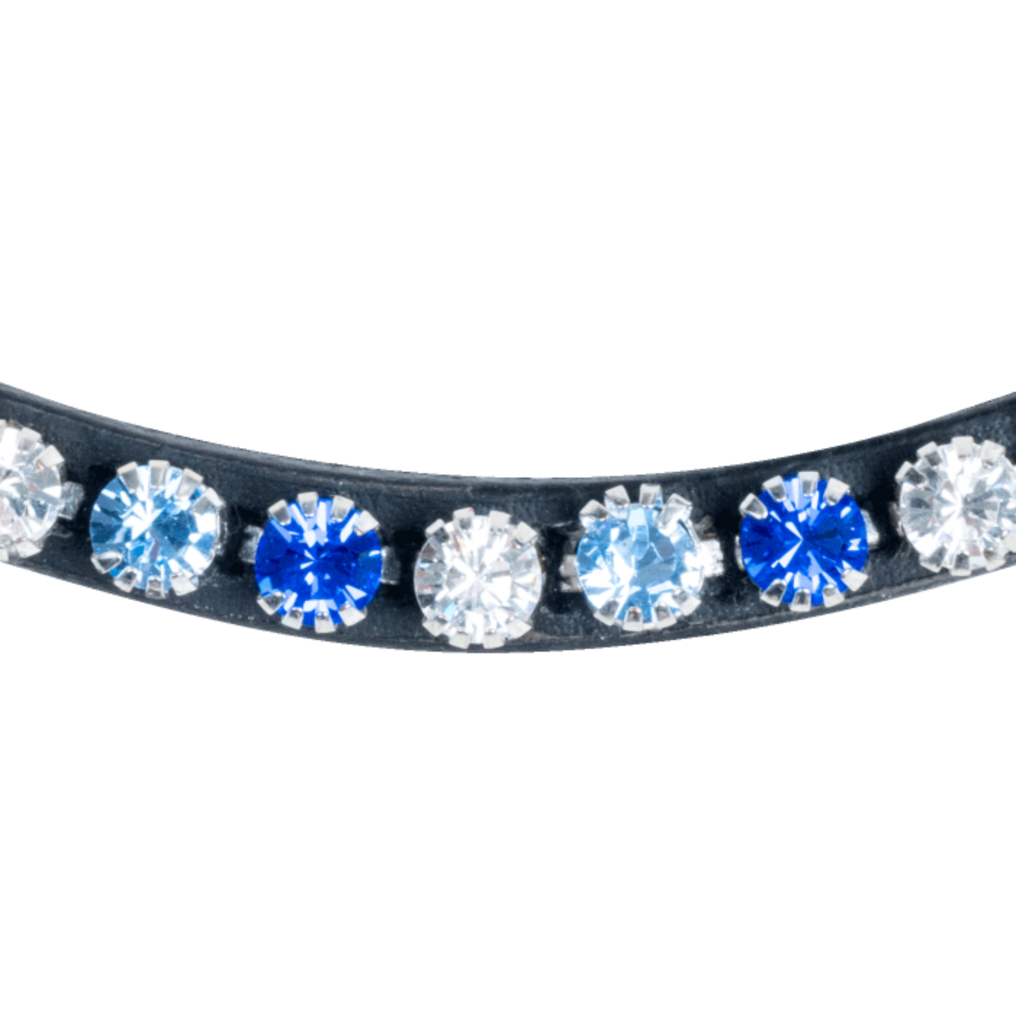 Waldhausen Browband - Black/Sapphire Blue/Nightblue/Silver