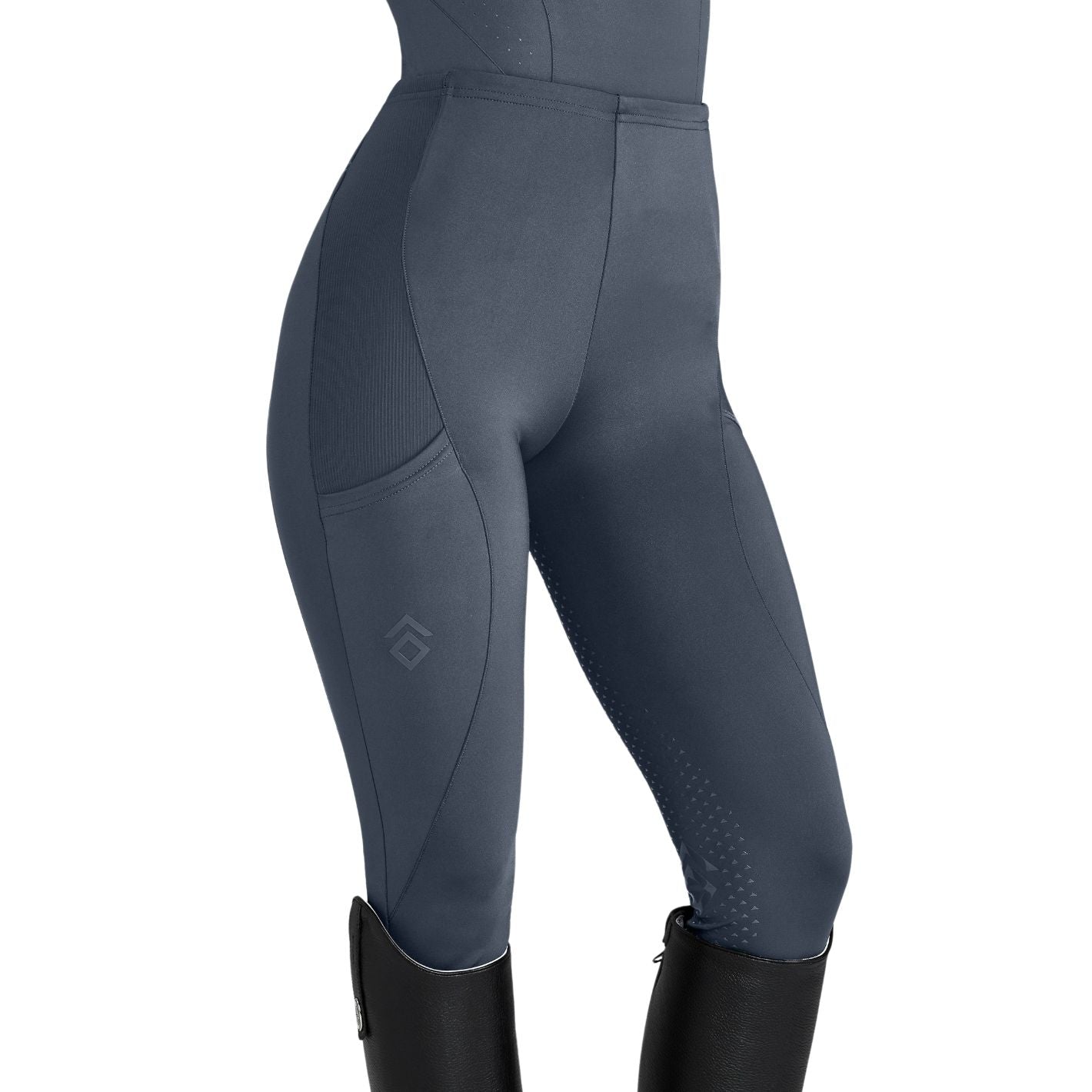Aztec Diamond Core Leggings - Petrol