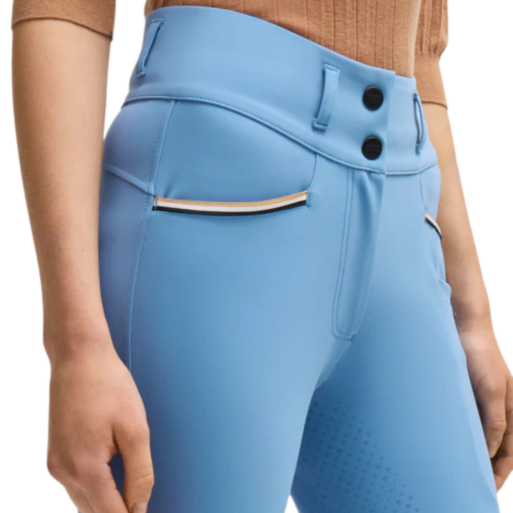 Boss Equestrian Hailey Full Grip High Waist Breeches - Riviera