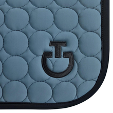 Load image into Gallery viewer, Cavalleria Toscana Circular Jump Pad - Petroleum
