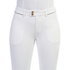 Samshield Celest High Waist Breeches - White / Champagne