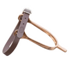 Sprenger Brown Biothane Spur Straps