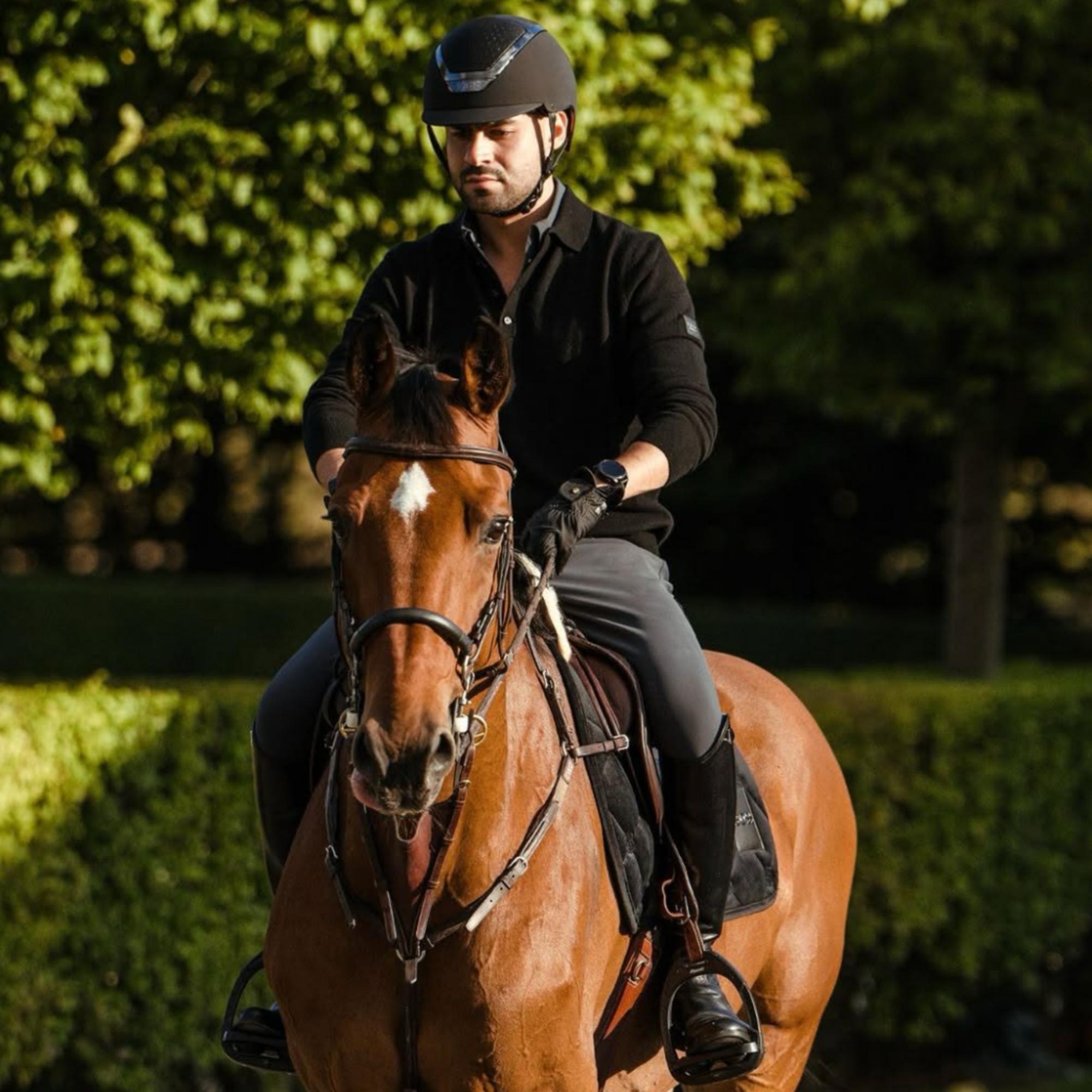 Kask Dogma Chrome Helmet - Black / Anthracite