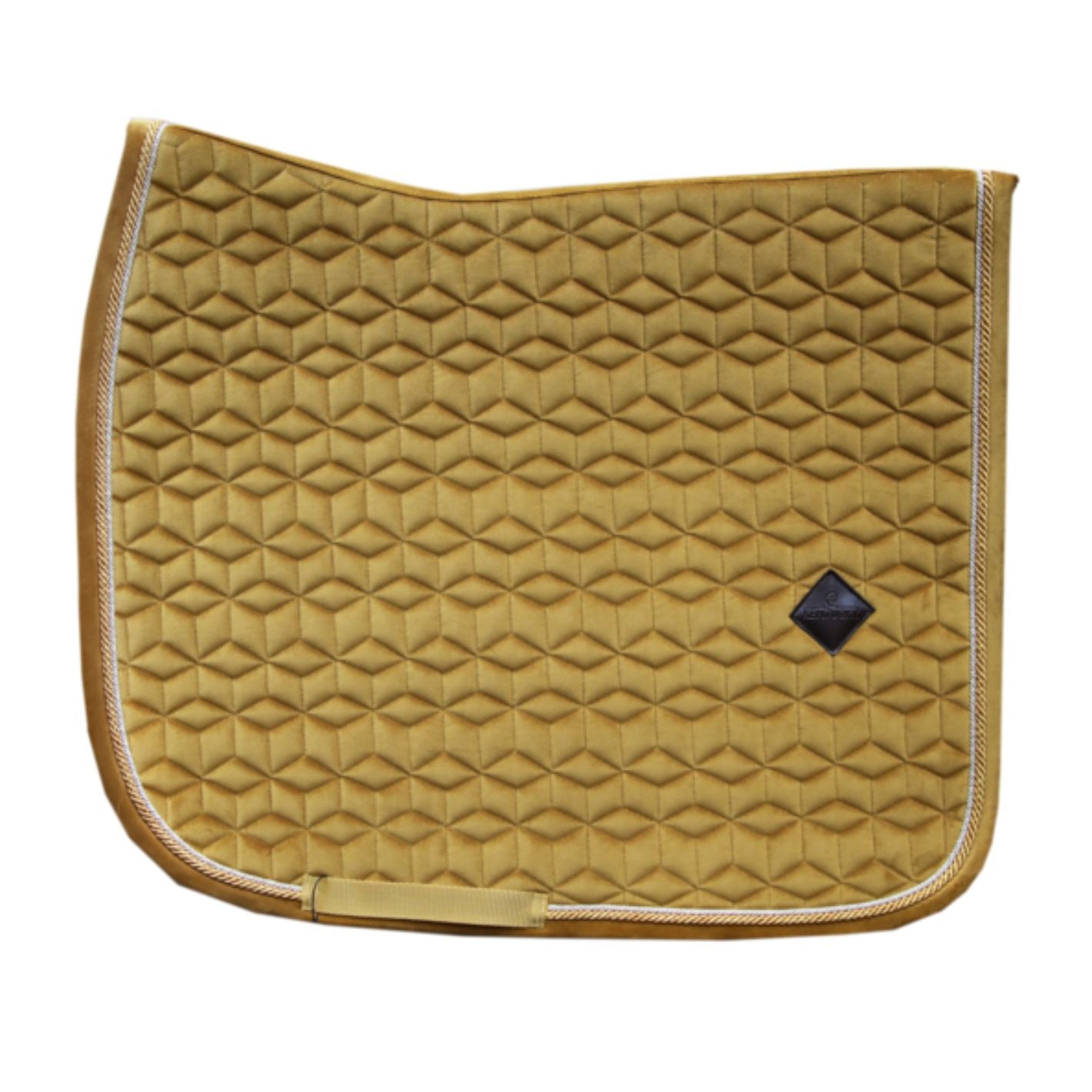 Kentucky Velvet Dressage Pad - Mustard