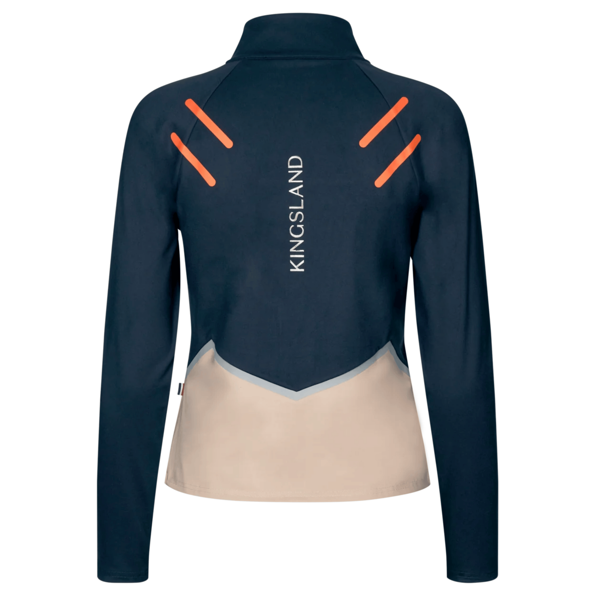 Kingsland Vicky Ladies Zip Shirt - Navy