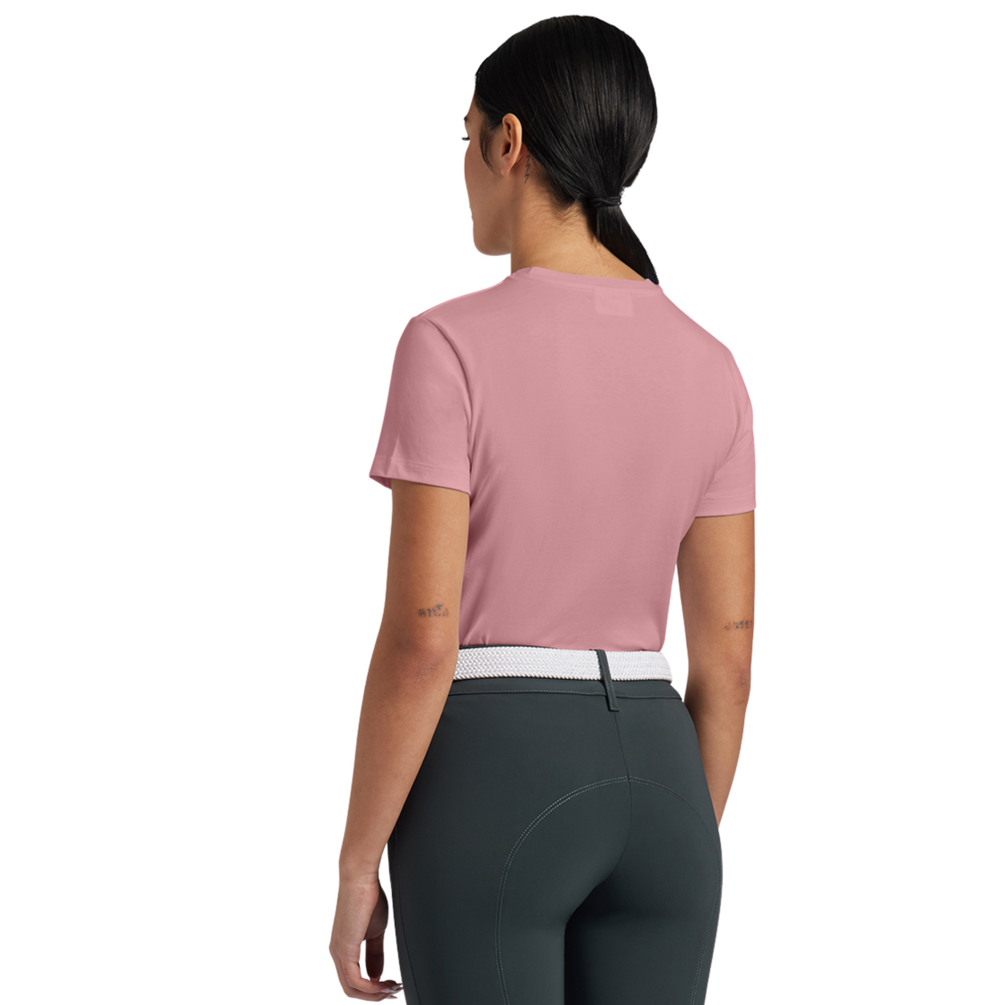 Cavalleria Toscana Orbit Cotton T-Shirt - Dusty Rose