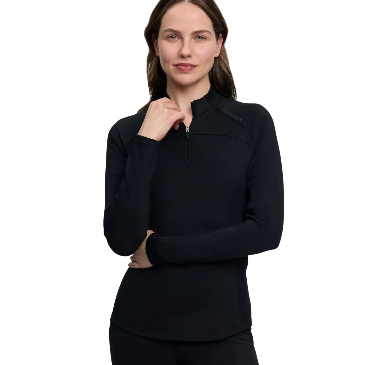 LeMieux Airflow Long Sleeve Base Layer - Black