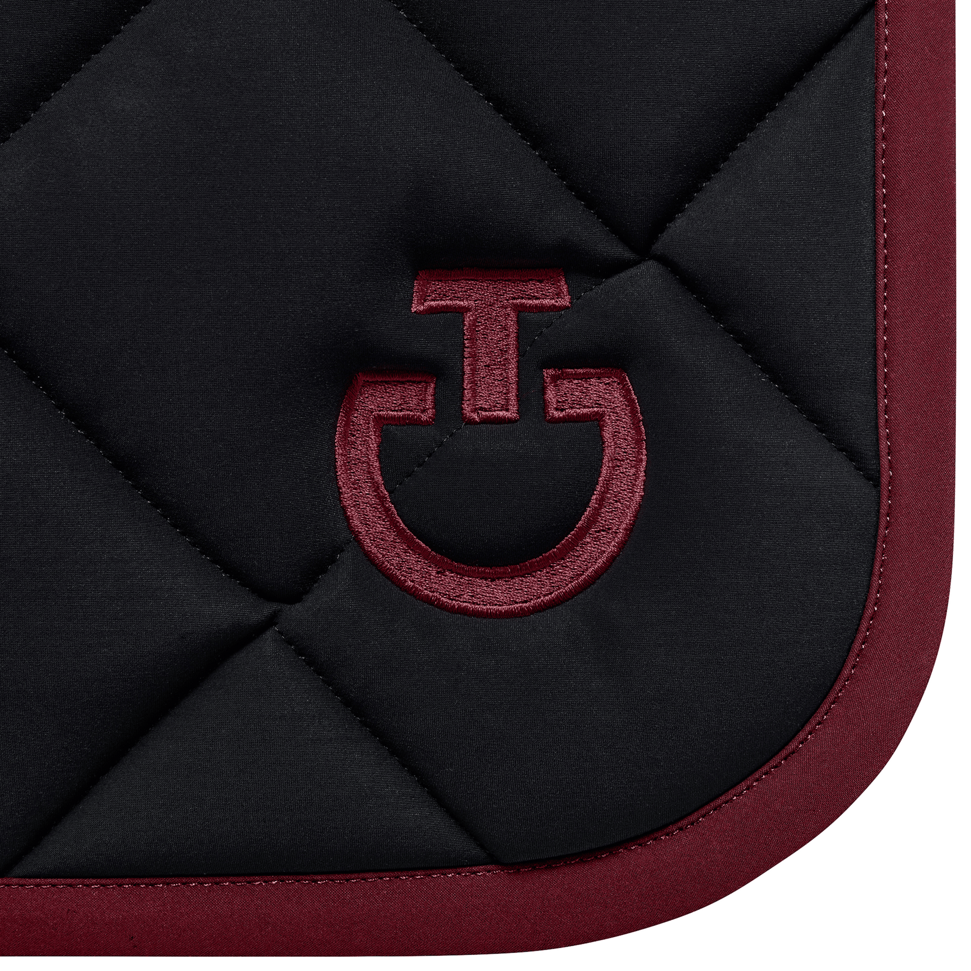 Cavalleria Toscana Jump Pad - Black/Bordeaux