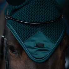 Load image into Gallery viewer, Equestrian Stockholm Ear Bonnet - Dramatic Monday
