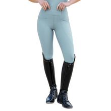 Load image into Gallery viewer, Maximilian Equestrian Pro Riding Leggings - Aqua
