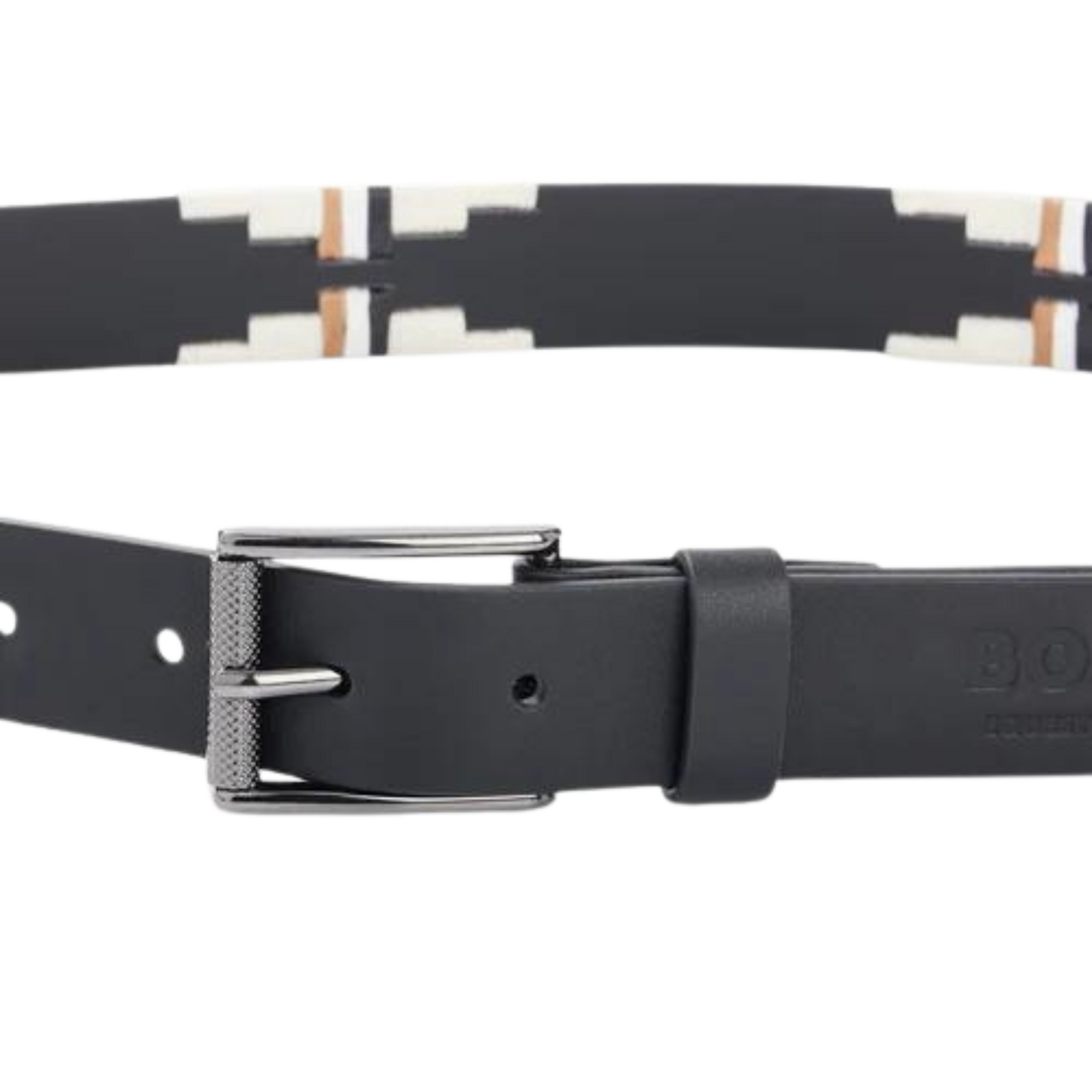 Boss Equestrian Polo Signature Belt - Black