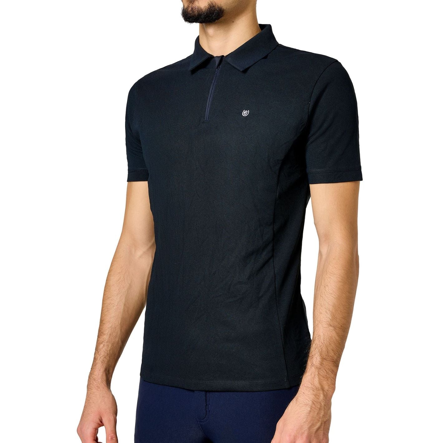 Equestrian Stockholm Men's Polo Shirt - Black