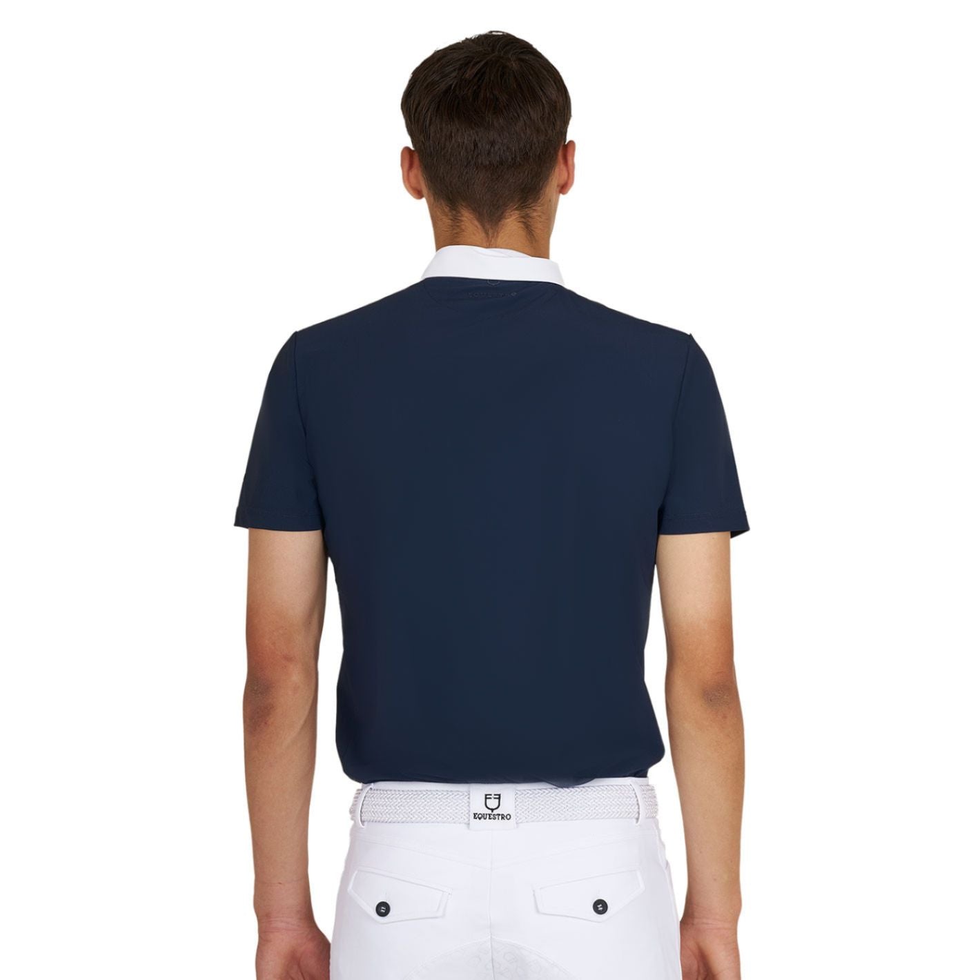 Equestro Competition Polo Shirt - Navy