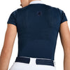 Aztec Diamond Woven Belt - Navy