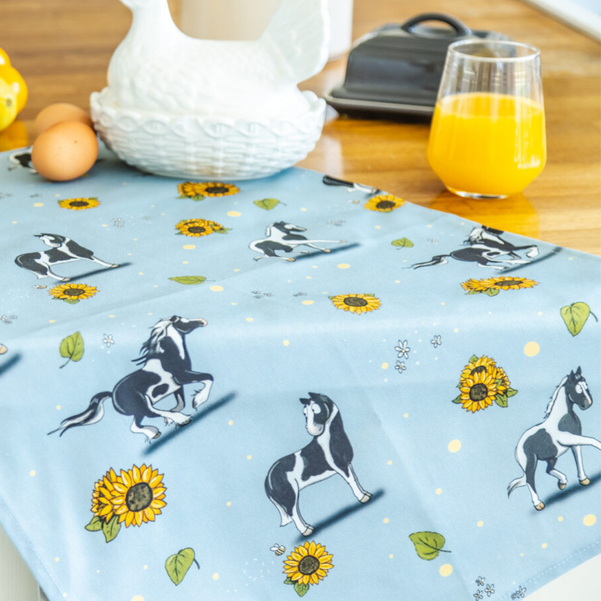 Emily Cole Tea Towel - Piebald