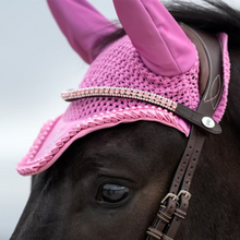 Load image into Gallery viewer, PS of Sweden Ear Bonnet Ruffle - Magenta
