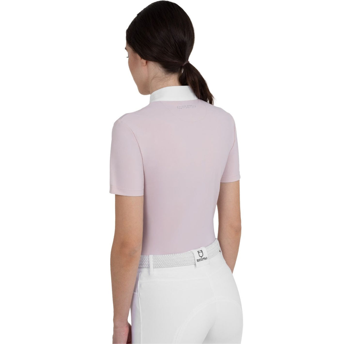 Equestro Competition Polo Shirt - Hushed Violet