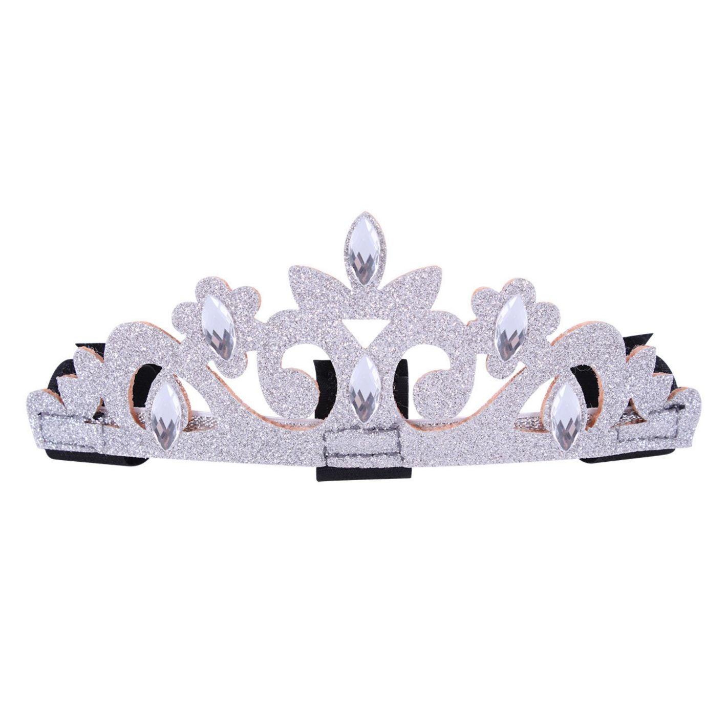 QHP Browband Crown - Silver
