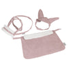 Astrup Hobby Horse Bonnet, Halter & Blanket - Dusty Rose