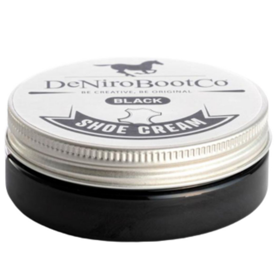 DeNiro Natural Shoe Cream - Black 50ml