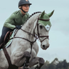 Equestrian Stockholm Ear Bonnet - Pistachio White