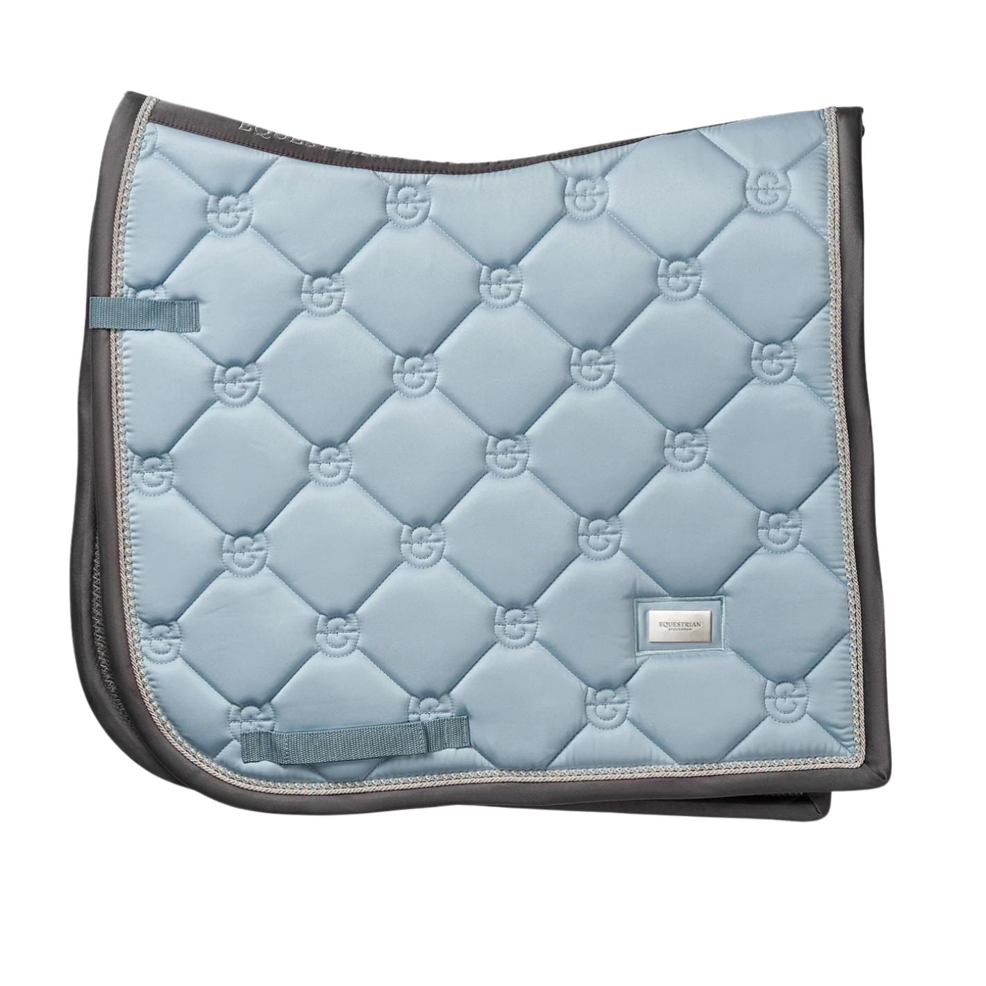 Equestrian Stockholm Dressage Pad - Ice Blue Pearl