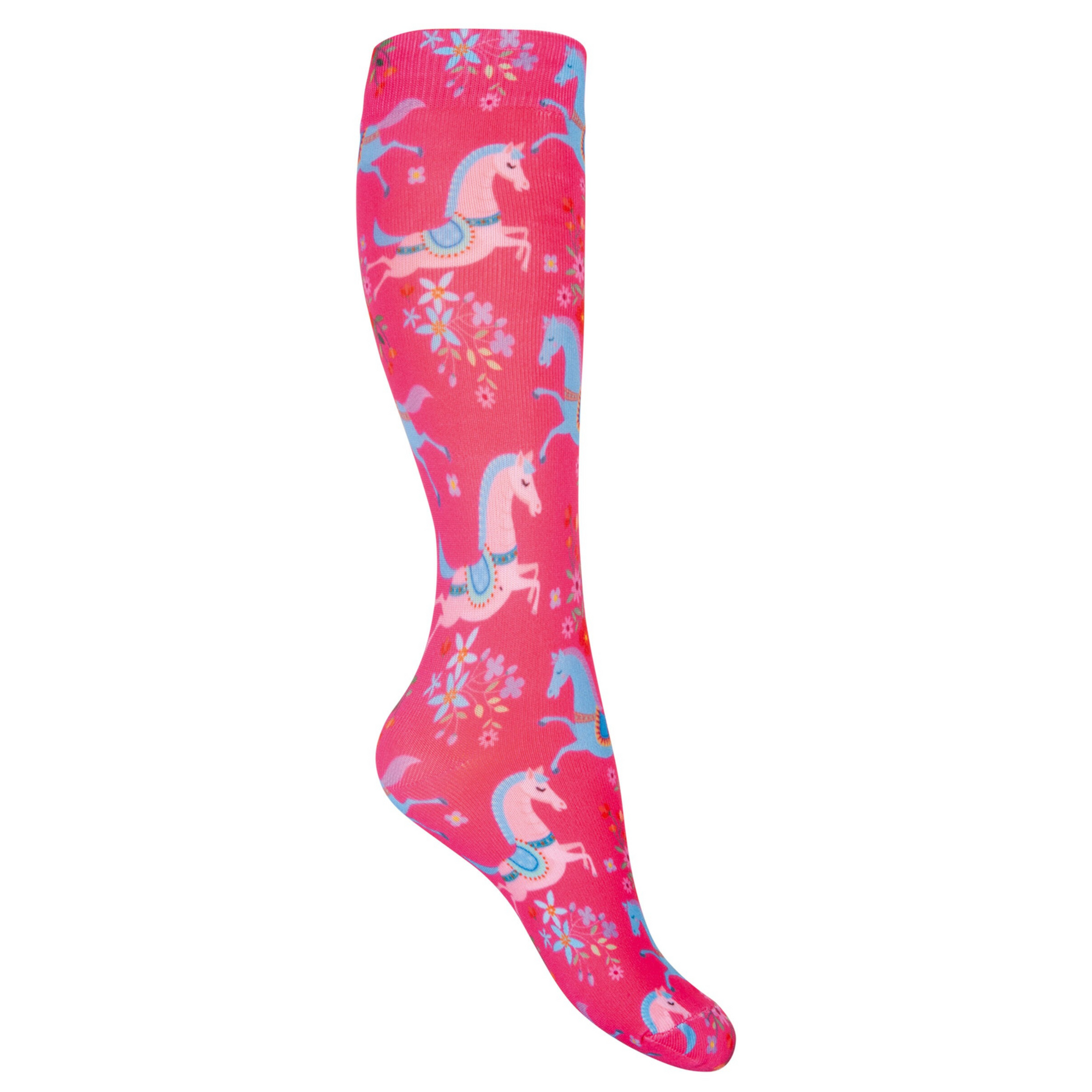 HKM Pony Dreams Kids Socks - Pink