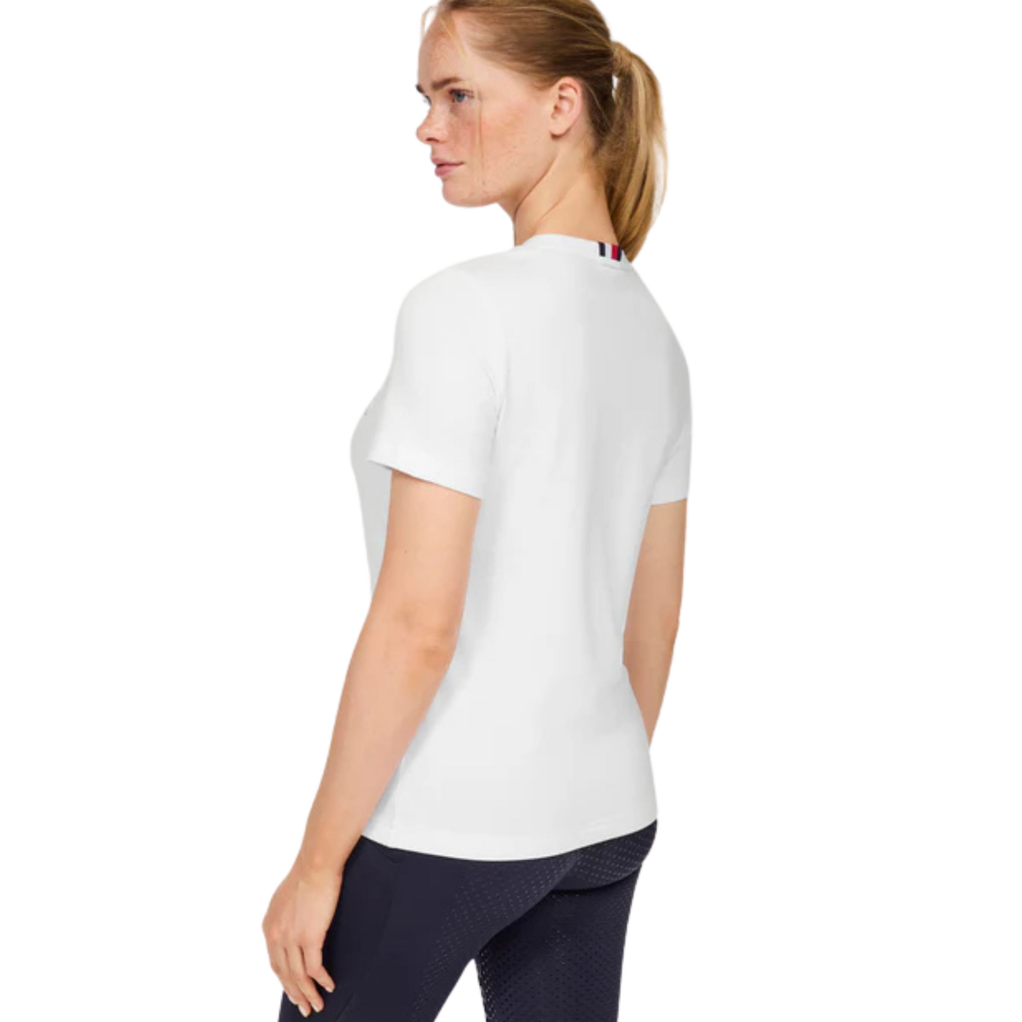 Tommy Hilfiger Belmont Rhinestone T-Shirt - White