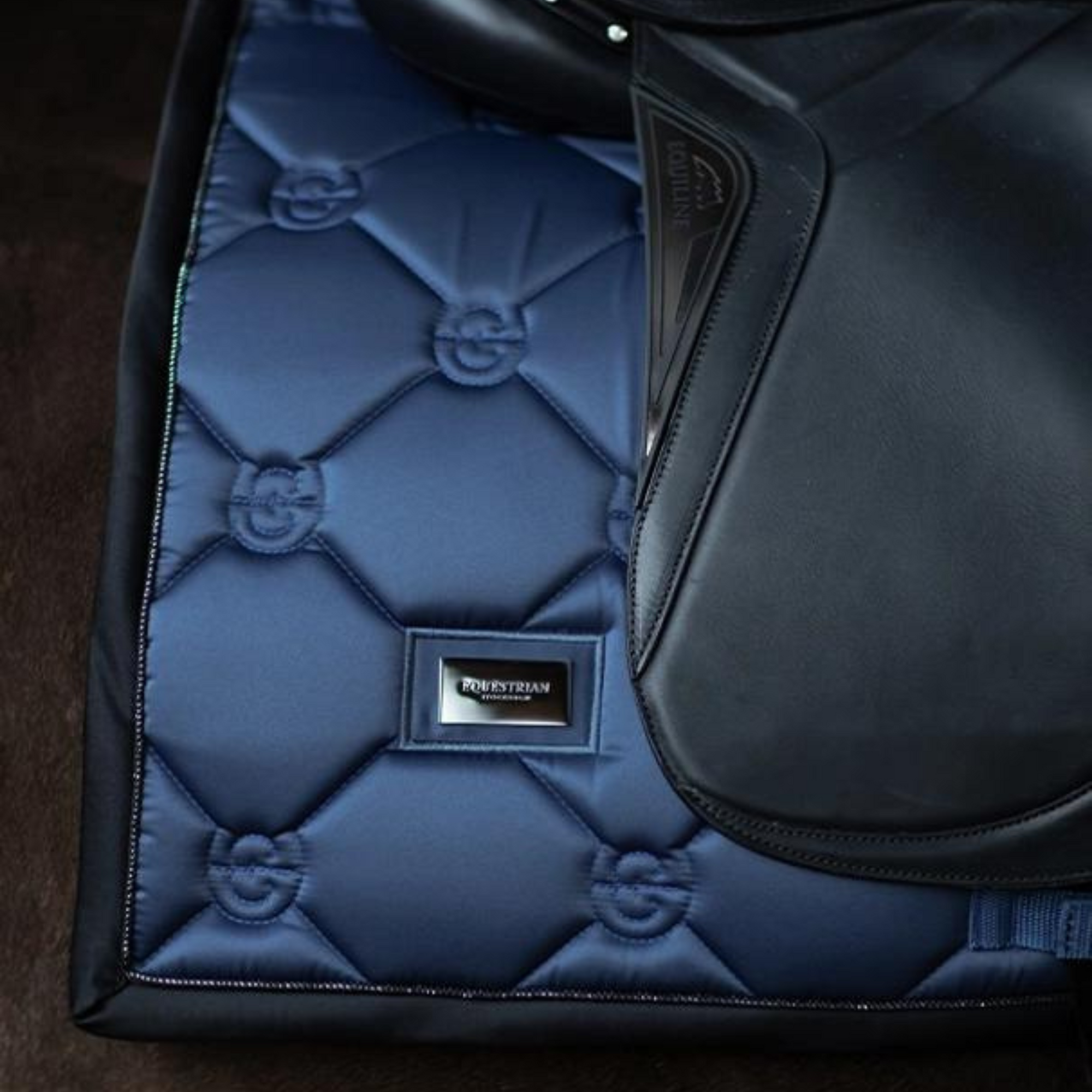 Equestrian Stockholm Dressage Pad - Dark Venice