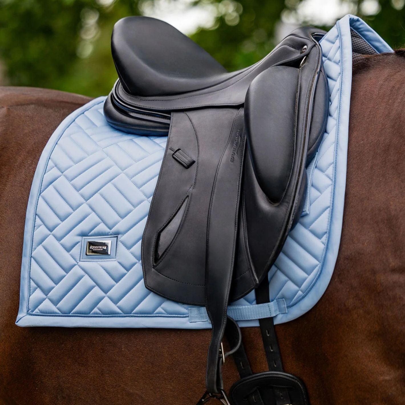 Equestrian Stockholm Dressage Pad - Midsummer Blue